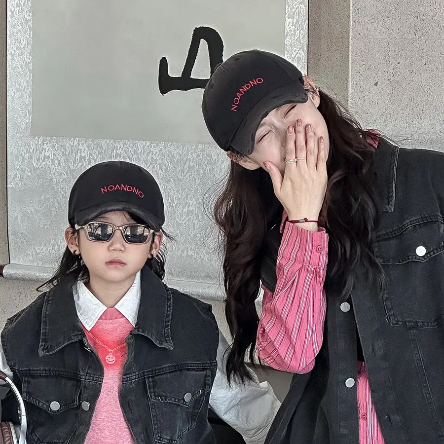 Kids Embroidered Baseball Cap Brown 2026 Spring Autumn - Image 4