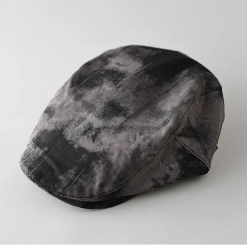 Japanese Tie-Dye Progressive Cap Men Women Spring Summer - Image 7