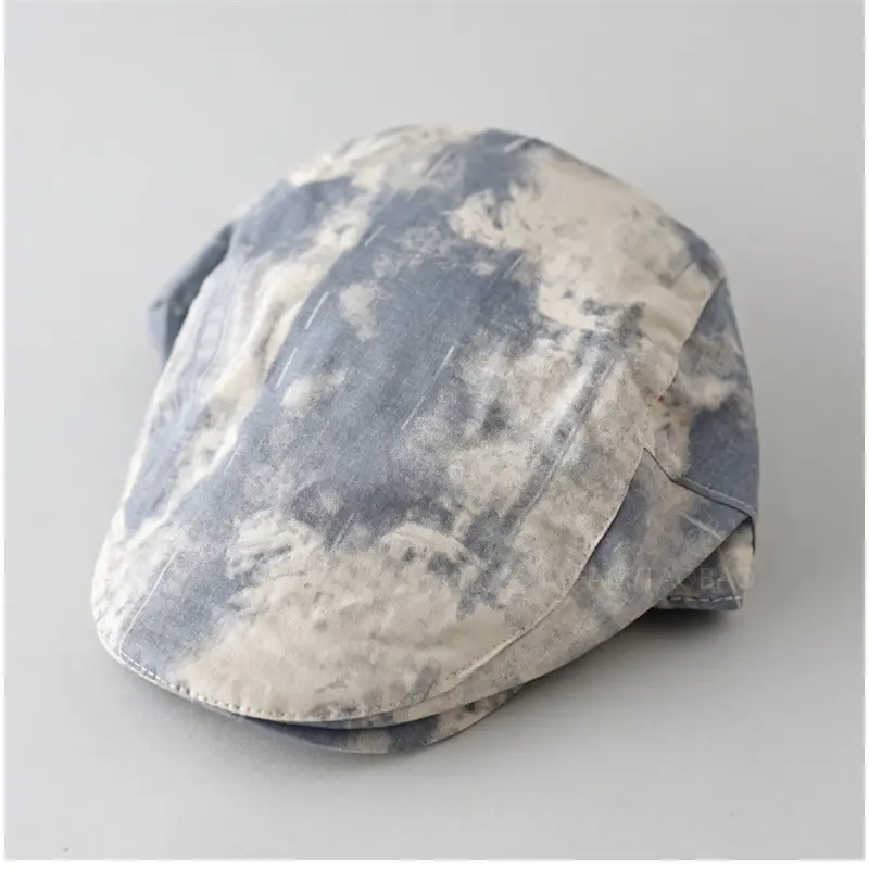 Japanese Tie-Dye Progressive Cap Men Women Spring Summer - Image 2