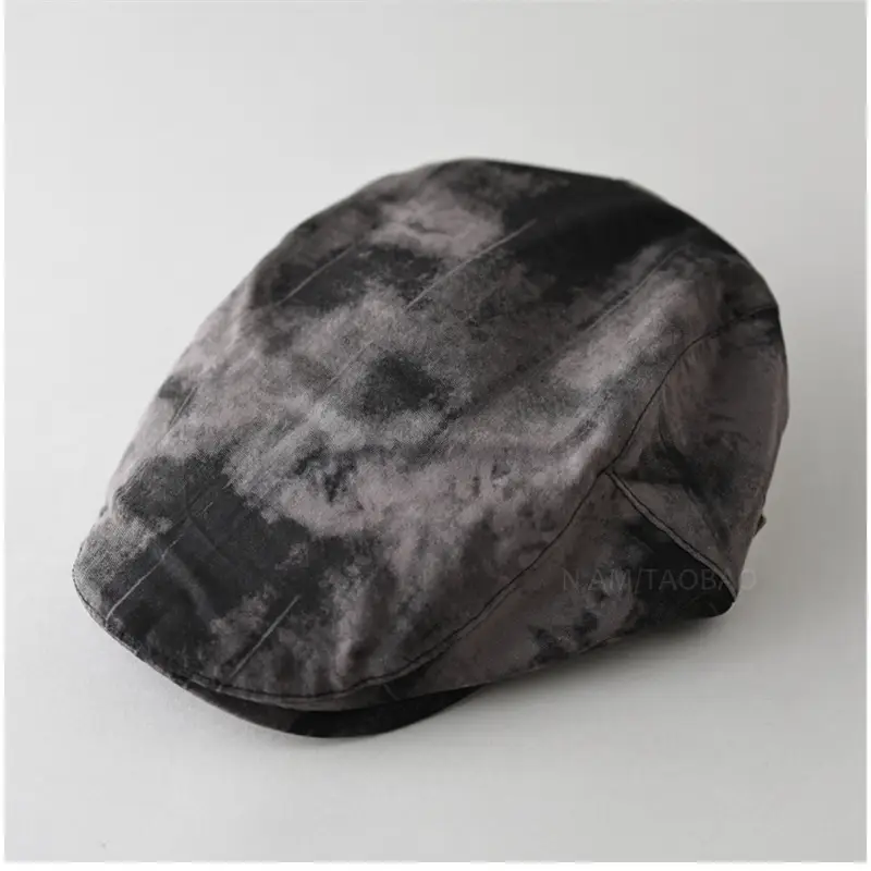 Japanese Tie-Dye Progressive Cap Men Women Spring Summer - Image 3