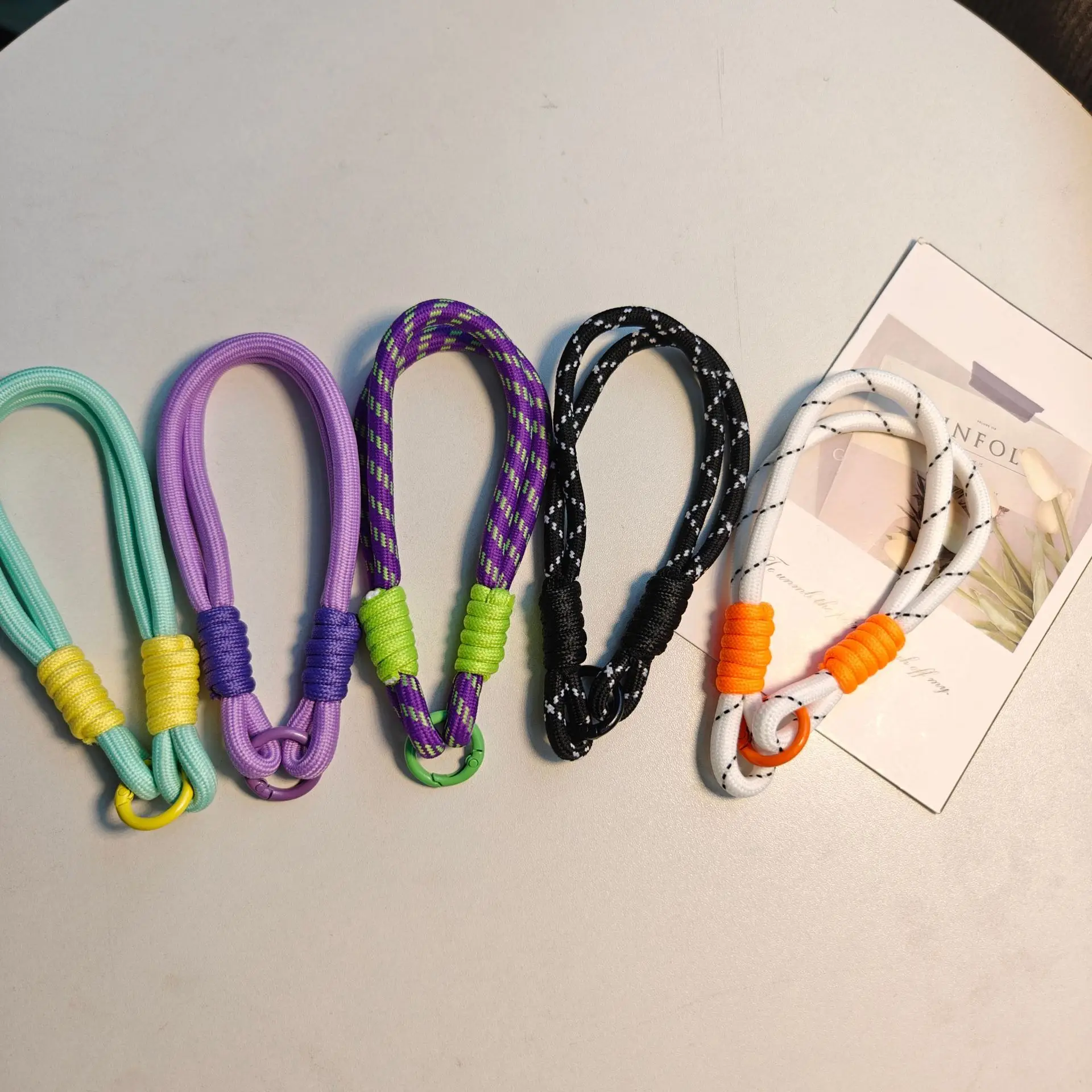 Green Woven Anti-Lost Mobile Phone Lanyard - Image 13