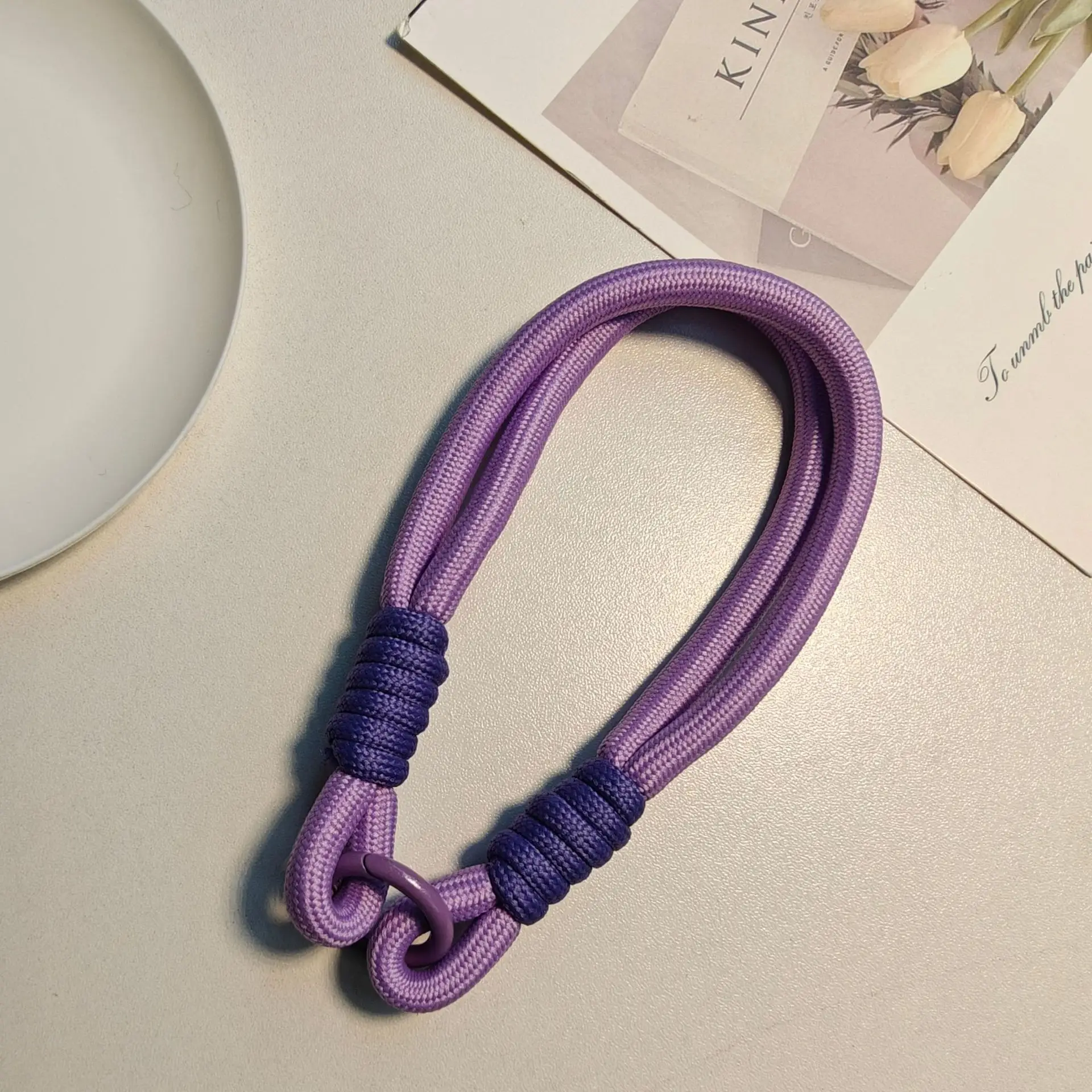 Green Woven Anti-Lost Mobile Phone Lanyard — feature 7