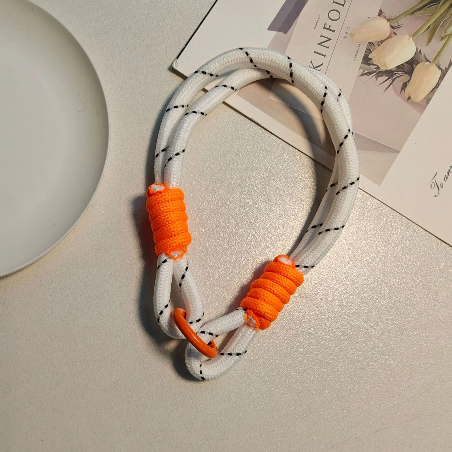 Green Woven Anti-Lost Mobile Phone Lanyard — feature 9