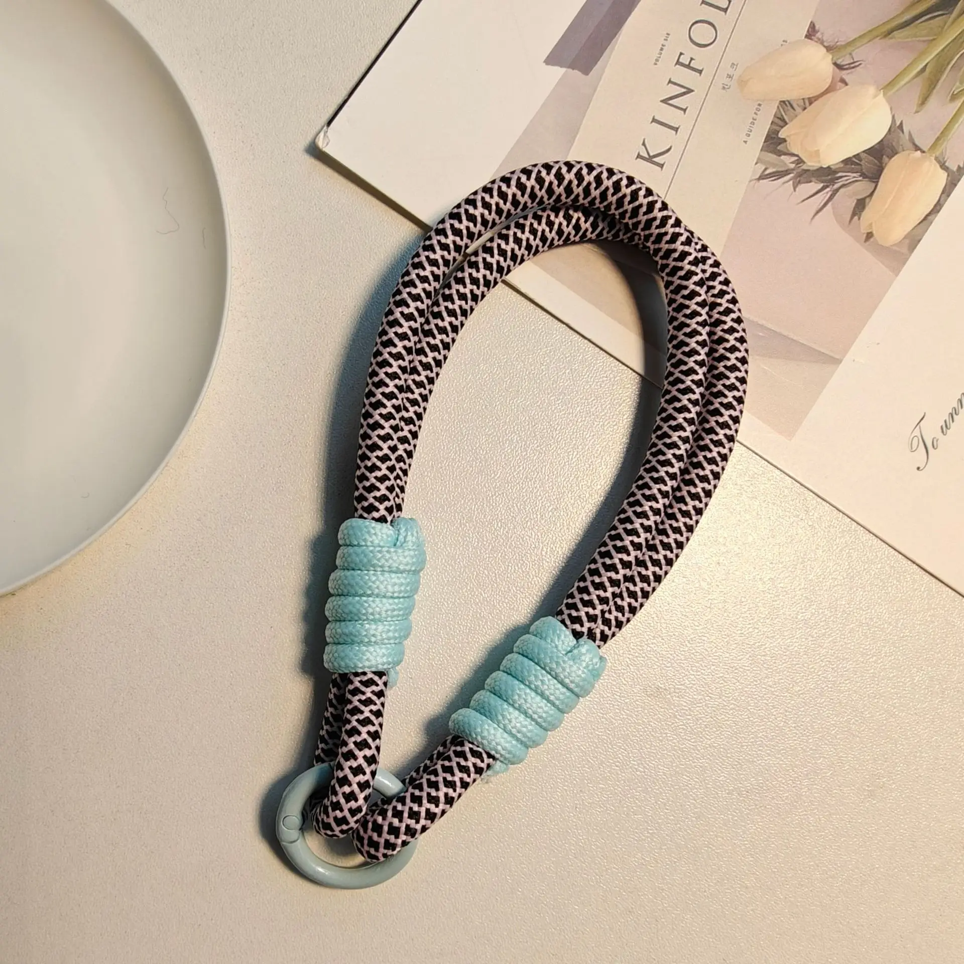 Green Woven Anti-Lost Mobile Phone Lanyard - Image 7