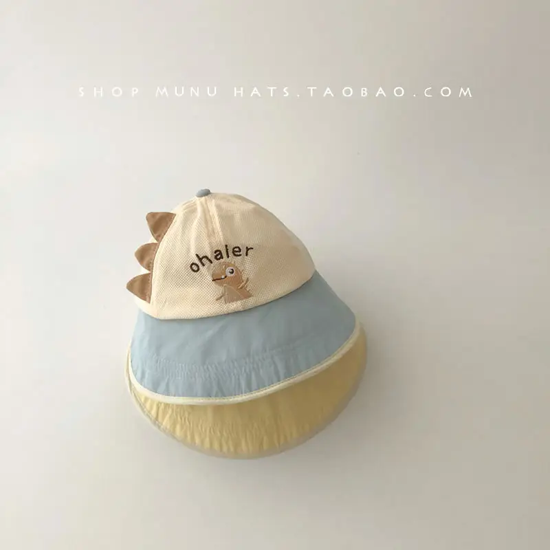 Baby Mesh Sun Hat with Cartoon Embroidery — feature 10