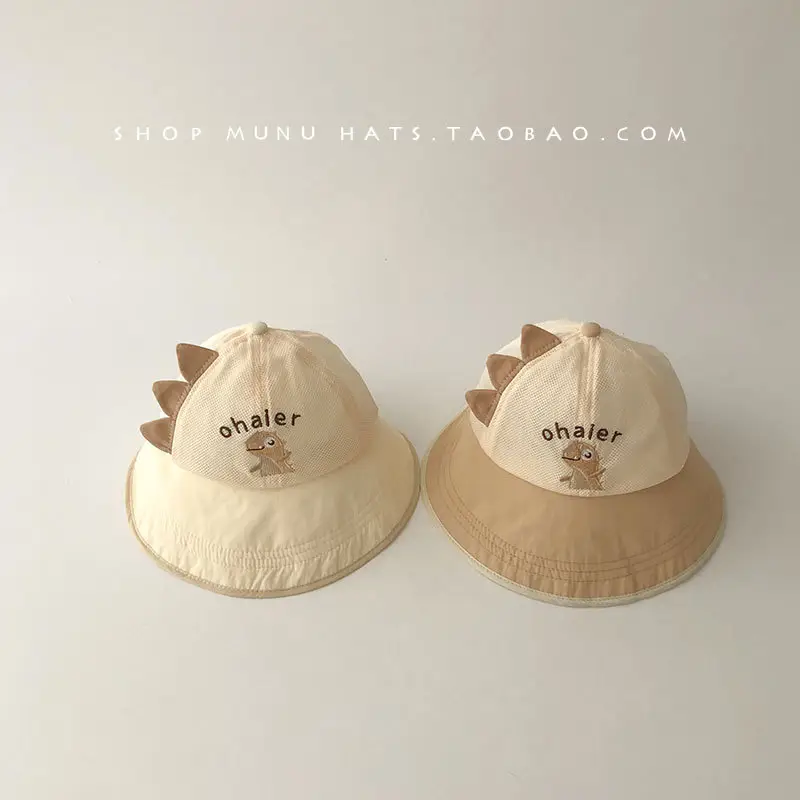 Baby Mesh Sun Hat with Cartoon Embroidery — feature 12