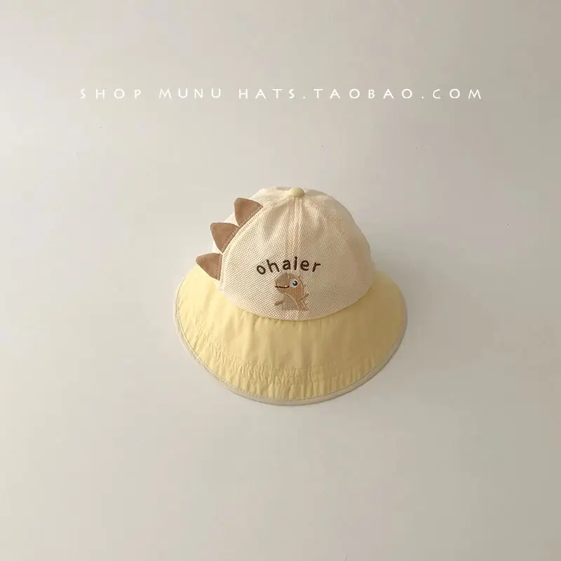 Baby Mesh Sun Hat with Cartoon Embroidery — feature 15