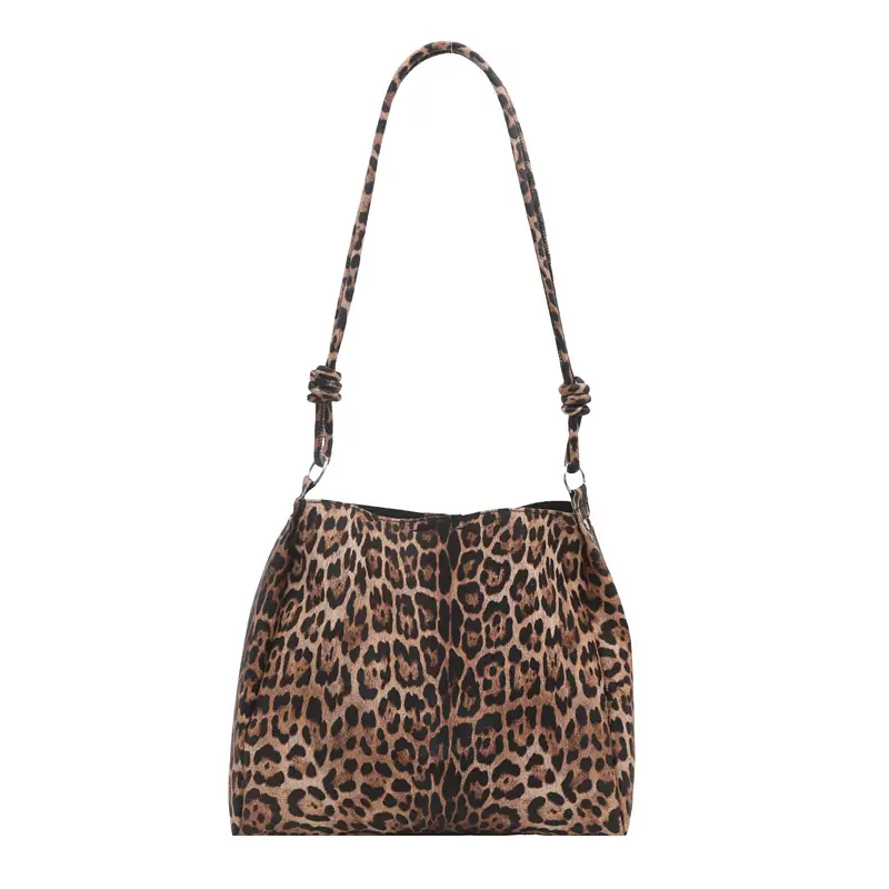 Women Leopard Print Crossbody Bag Large Capacity 2025