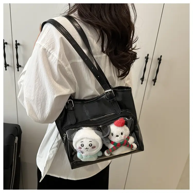 Black Japanese Painful Tote Bag 2025 for Women — feature 12