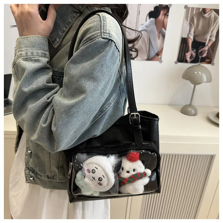 Black Japanese Painful Tote Bag 2025 for Women — feature 18