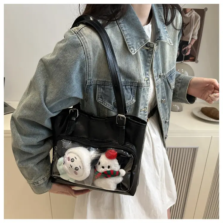 Black Japanese Painful Tote Bag 2025 for Women — feature 19