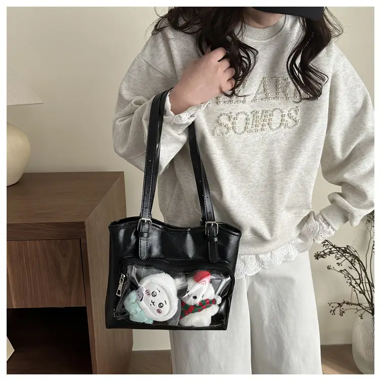 Black Japanese Painful Tote Bag 2025 for Women — feature 20