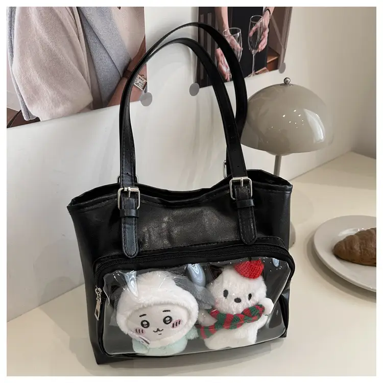 Black Japanese Painful Tote Bag 2025 for Women — feature 26