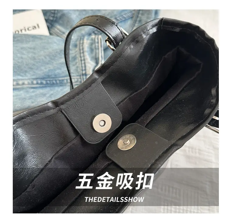Black Japanese Painful Tote Bag 2025 for Women — feature 6