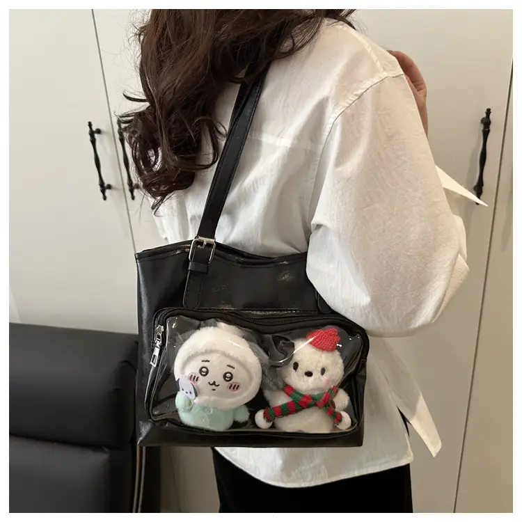 Black Japanese Painful Tote Bag 2025 for Women — feature 9