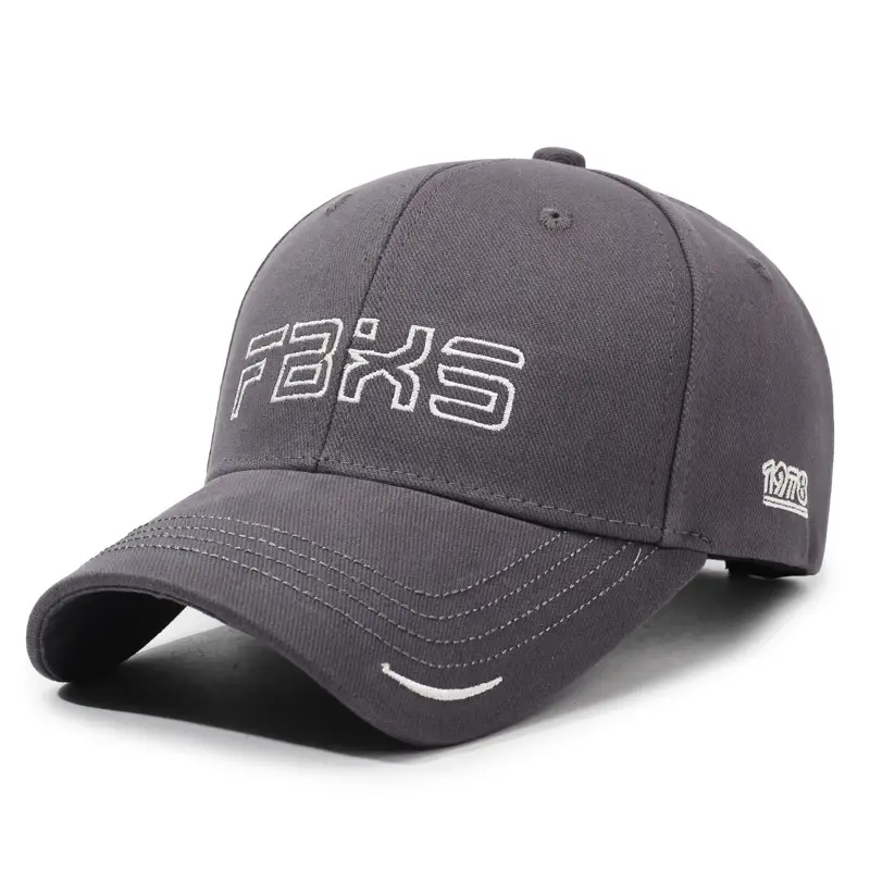 FXXS Embroidered Baseball Cap Beige - Image 2