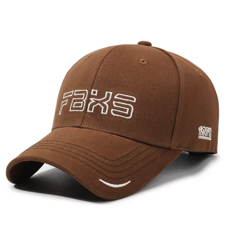 FXXS Embroidered Baseball Cap Beige - Image 4
