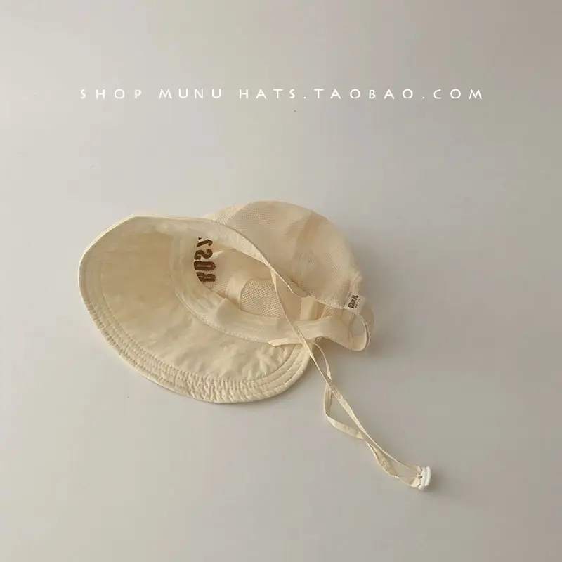 Baby's Mesh Sun Hat with "NUTY" Embroidery — feature 13