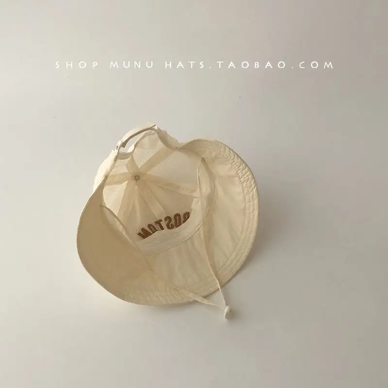 Baby's Mesh Sun Hat with "NUTY" Embroidery — feature 14