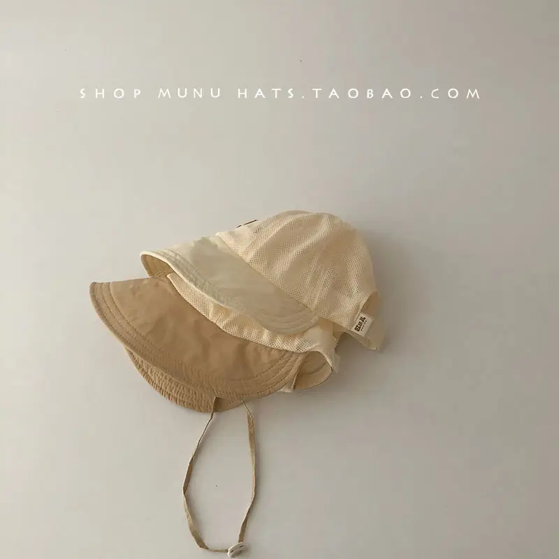 Baby's Mesh Sun Hat with "NUTY" Embroidery — feature 15