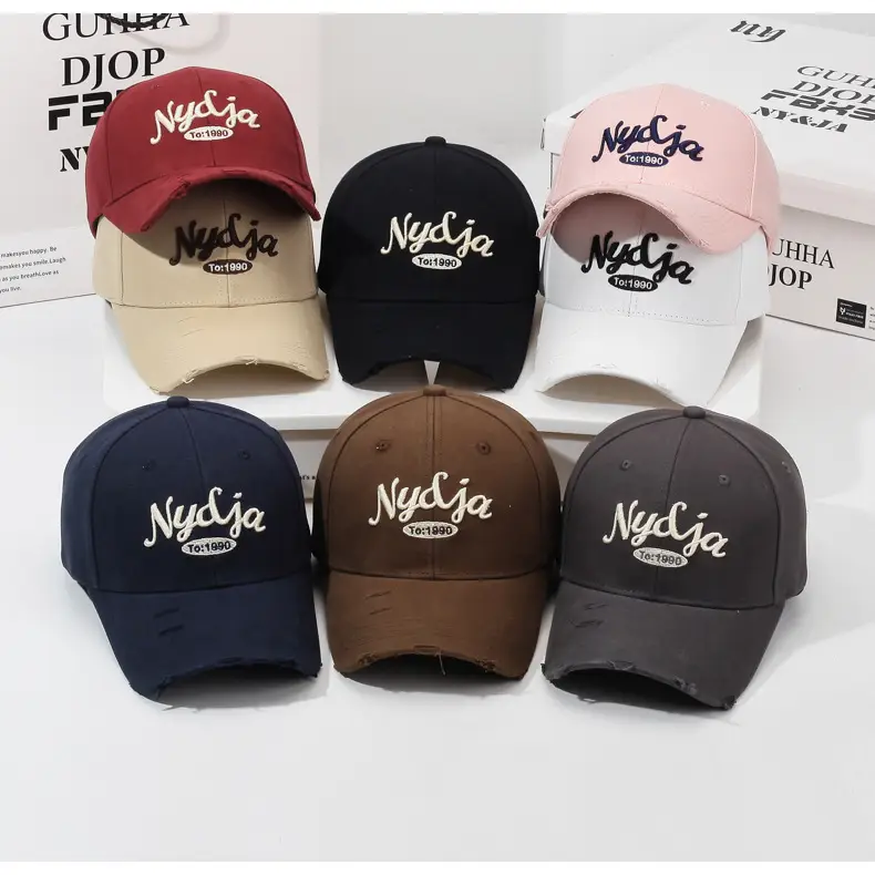 Pink Embroidered Baseball Cap for Men Women All Colors — feature 8