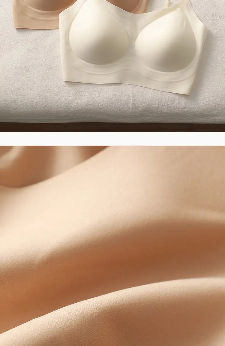 Original Size-Free Invisible Traceless Liquid Foundation Intimates for Women White t Opaque Spaghetti Straps Beautiful Back Bra Tube Top Cross-Border — feature 19