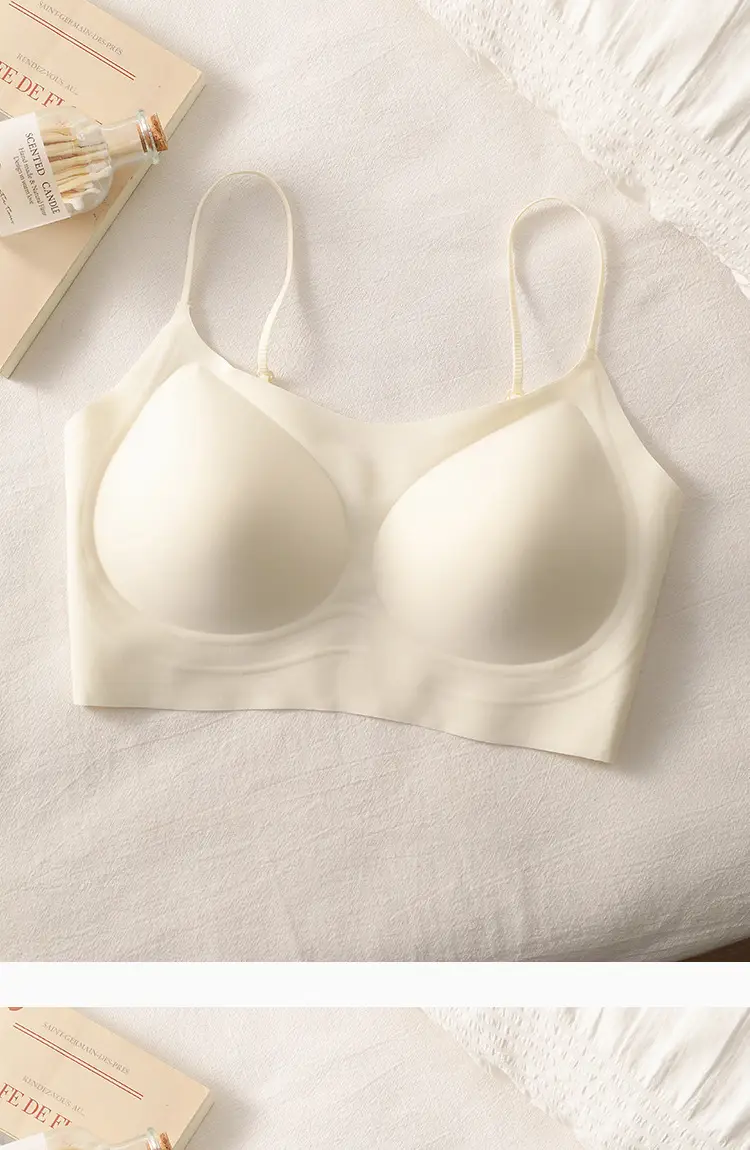 Original Size-Free Invisible Traceless Liquid Foundation Intimates for Women White t Opaque Spaghetti Straps Beautiful Back Bra Tube Top Cross-Border — feature 24