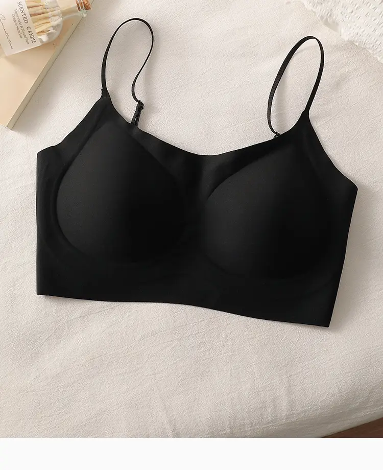 Original Size-Free Invisible Traceless Liquid Foundation Intimates for Women White t Opaque Spaghetti Straps Beautiful Back Bra Tube Top Cross-Border — feature 25