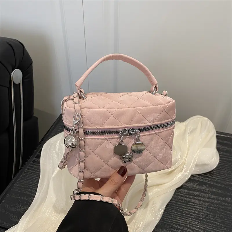 White Korean Style Bucket Bag Women 2025 - Image 2