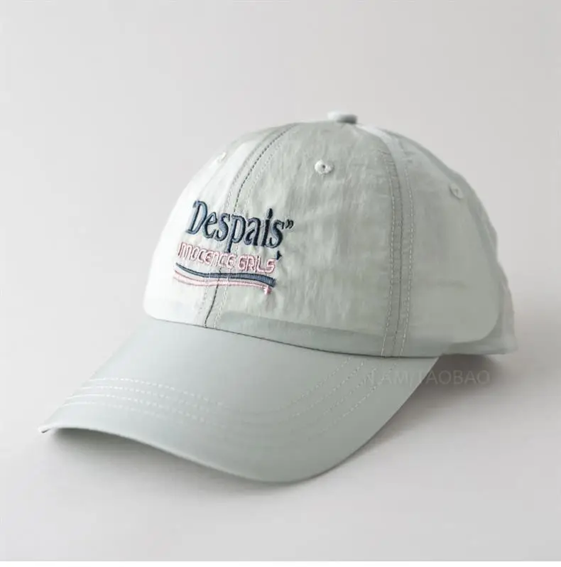 Kids Baseball Cap Olive Green Embroidered Design — feature 3