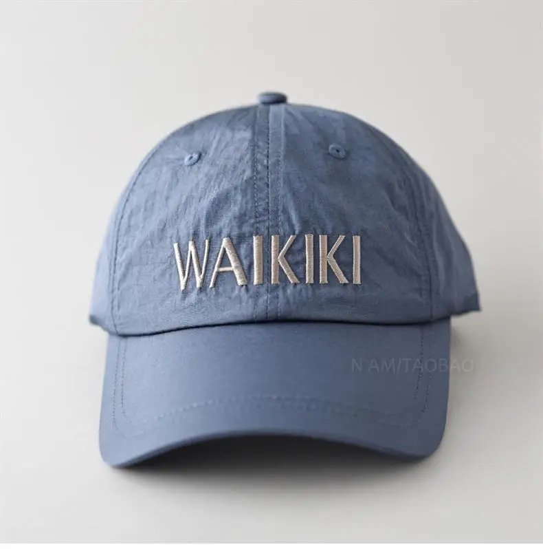 Men Grey Embroidered Baseball Cap Summer Lightweight — feature 9