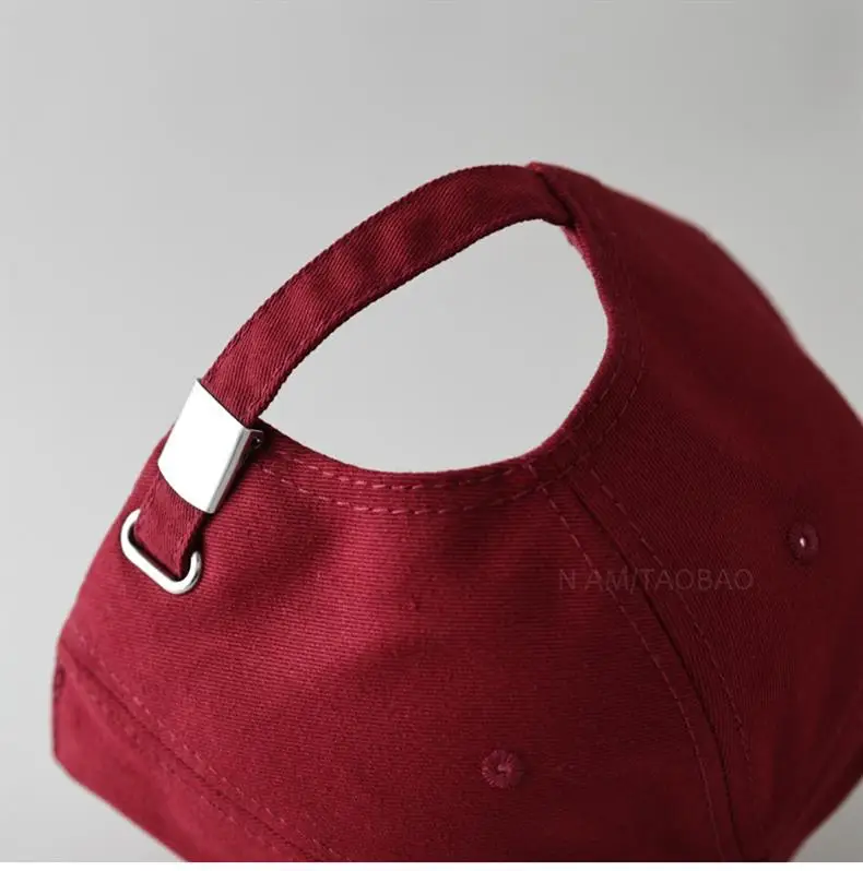 Black Korean Letter Embroidered Baseball Cap for Men Women — feature 18