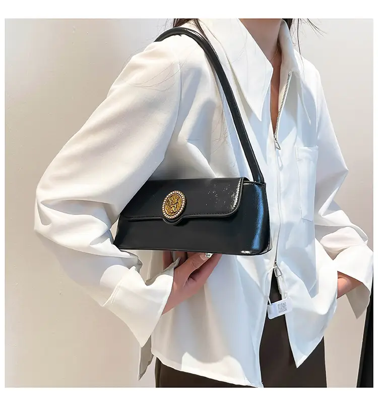 Korean Style Women's Retro Brown Crossbody Bag 2025 — feature 21
