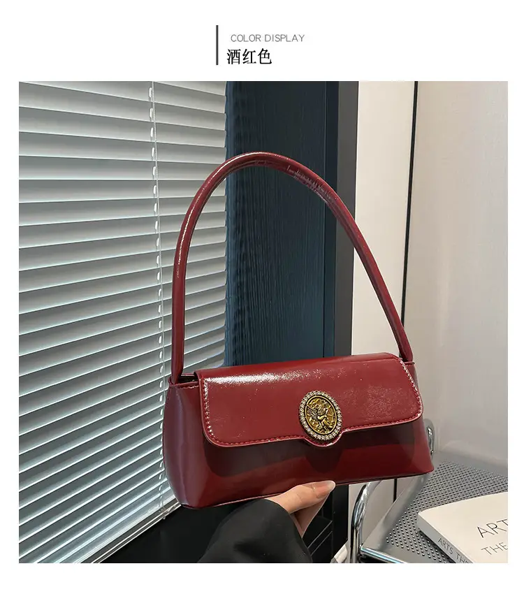 Korean Style Women's Retro Brown Crossbody Bag 2025 — feature 27