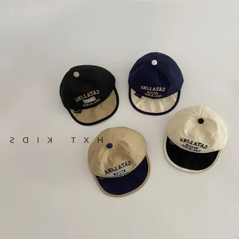 Baby Cap Summer Soft Brim Embroidered