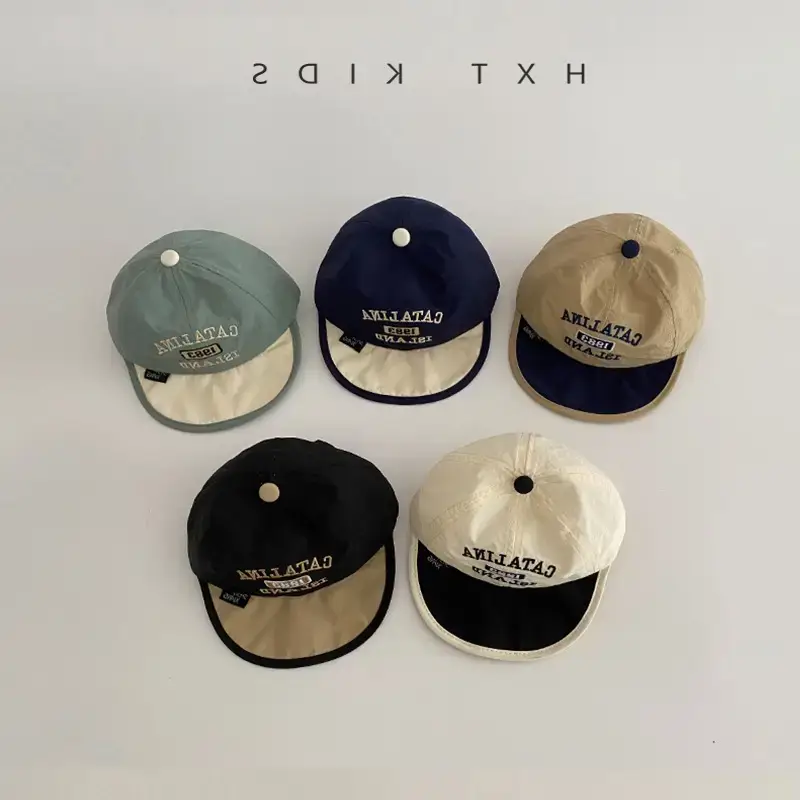Baby Cap Summer Soft Brim Embroidered
