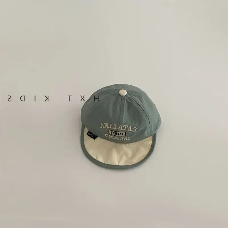 Baby Cap Summer Soft Brim Embroidered