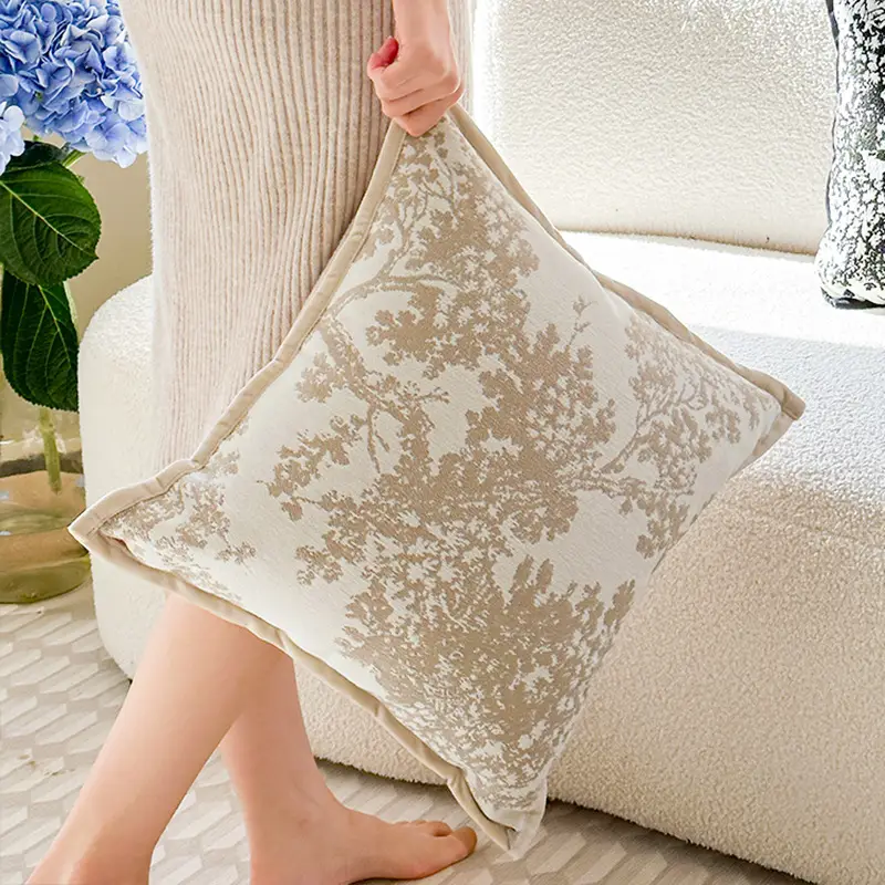 Zebra Print Sofa Cushion Pillow Set Black White - Image 6
