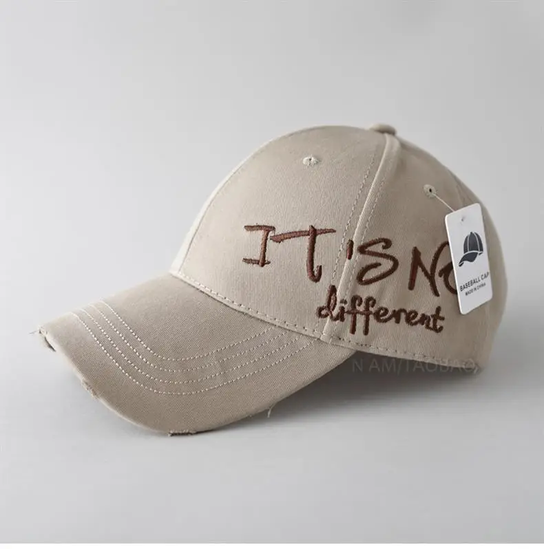 Men Women Brown IT'S Different Baseball Cap — feature 12