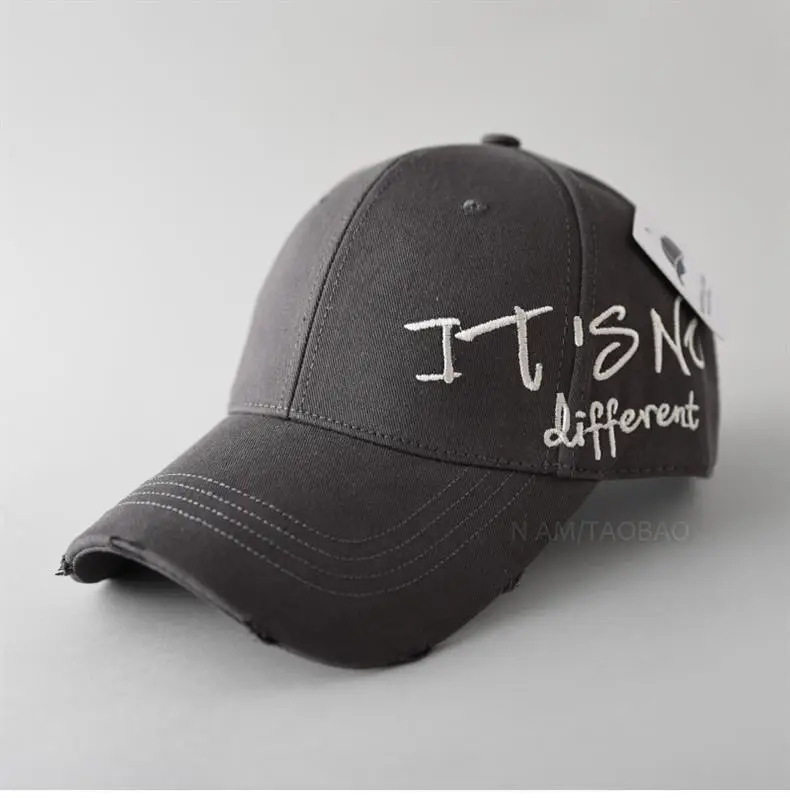 Men Women Brown IT'S Different Baseball Cap — feature 4
