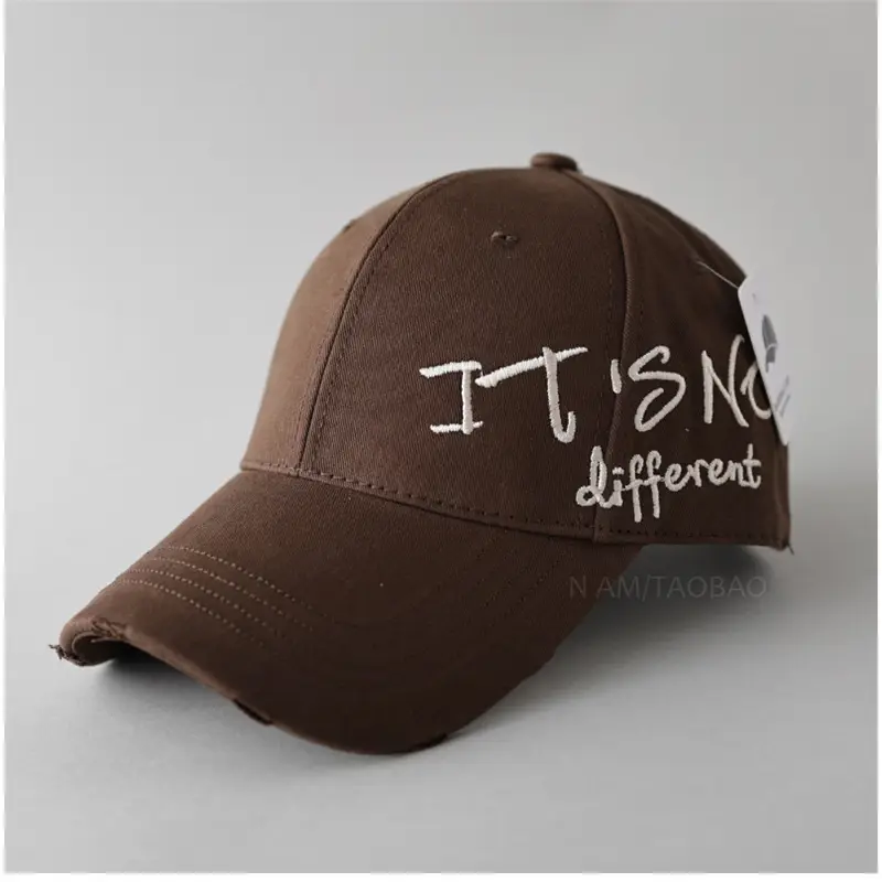 Men Women Brown IT'S Different Baseball Cap - Image 2