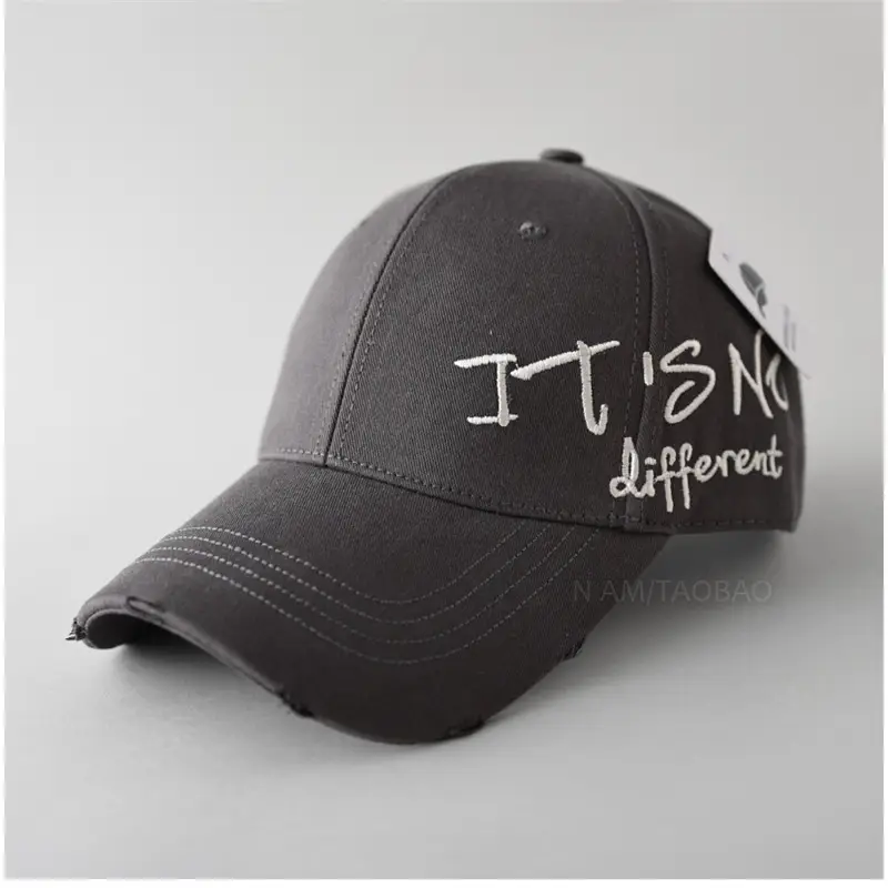 Men Women Brown IT'S Different Baseball Cap - Image 4