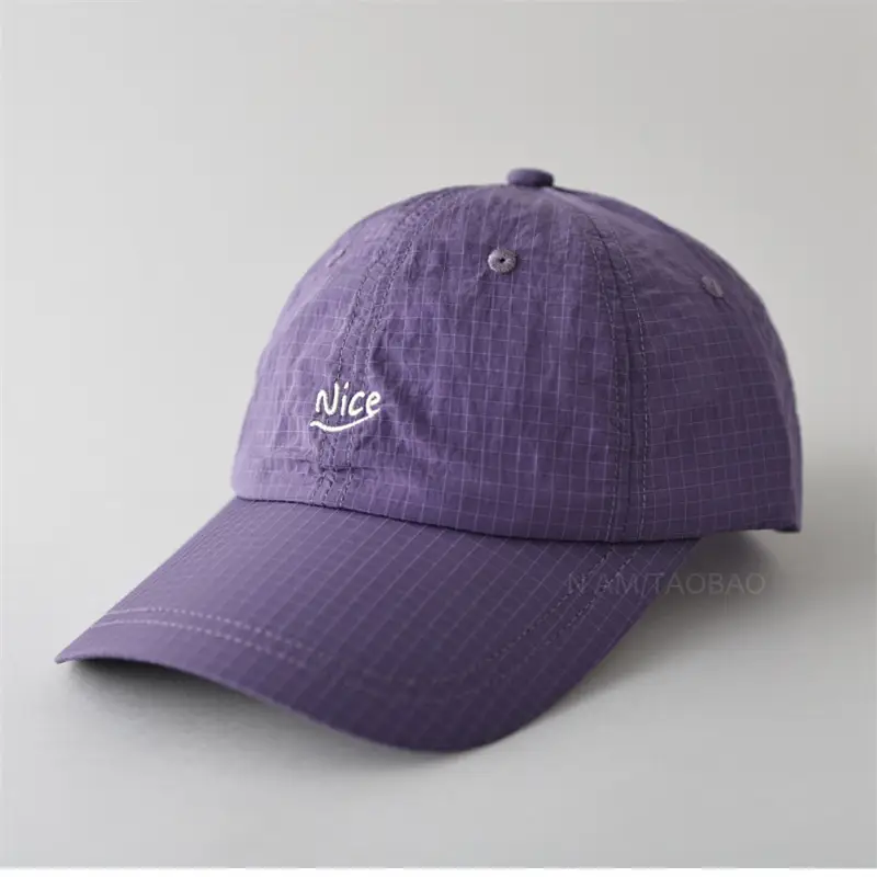 Light Gray Korean Style Baseball Cap for Men Women