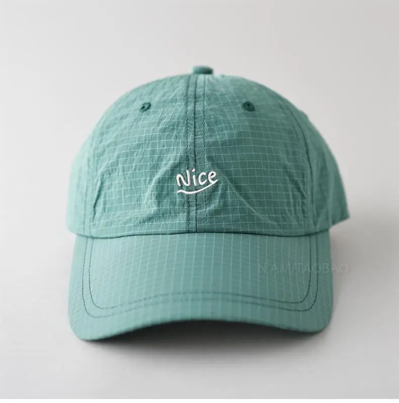 Light Gray Korean Style Baseball Cap for Men Women — feature 10
