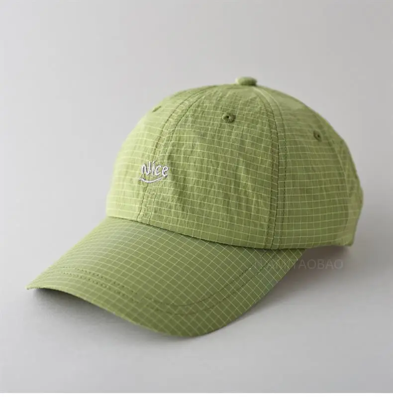 Light Gray Korean Style Baseball Cap for Men Women — feature 21