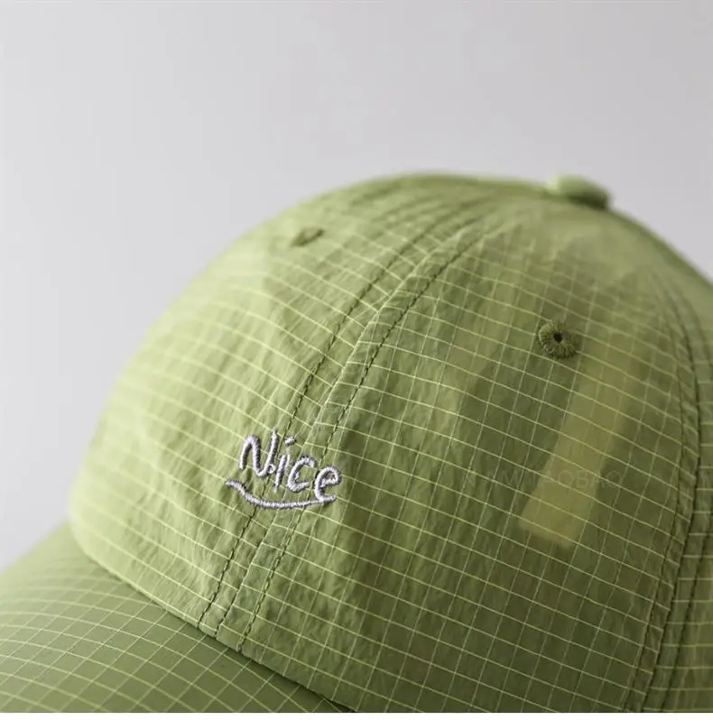 Light Gray Korean Style Baseball Cap for Men Women — feature 22