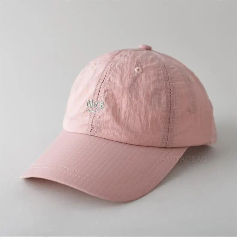 Light Gray Korean Style Baseball Cap for Men Women — feature 6