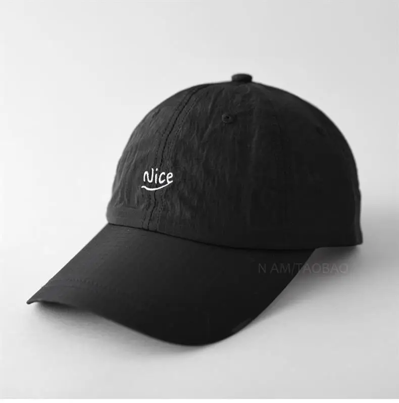 Light Gray Korean Style Baseball Cap for Men Women — feature 7