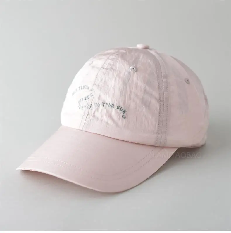 Light Purple Korean Style Baseball Cap Unisex Outdoor Sunshade — feature 8