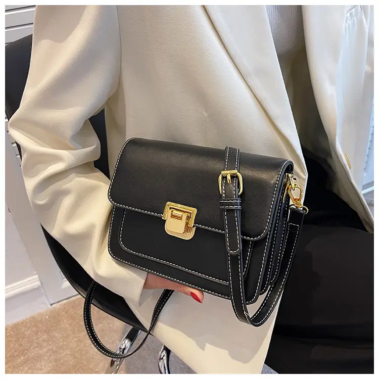 Women Crossbody Bag Cream Brown Gold Plated 2026 New — feature 18